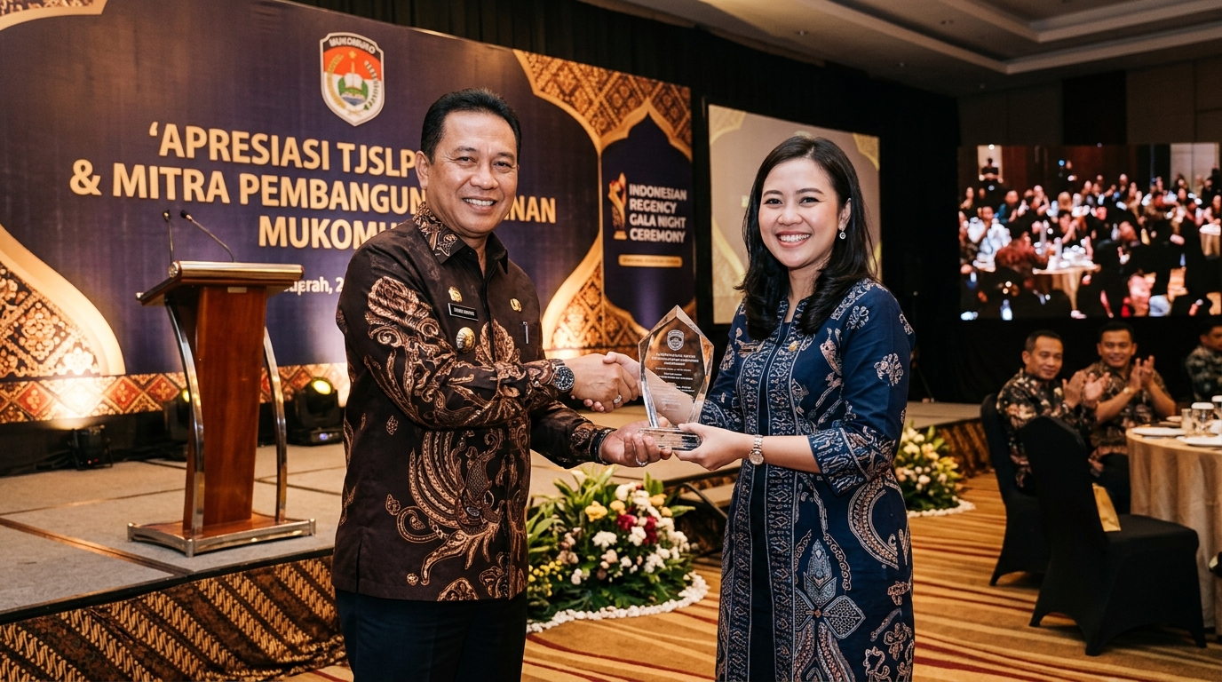 Pemkab Mukomuko Gelar Penganugerahan Mitra Pembangunan Berkelanjutan: Apresiasi Perusahaan Taat CSR